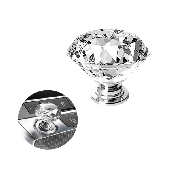 enttgo Car One-Touch Start Button with Push-to-Start Rocker Lever, Engine