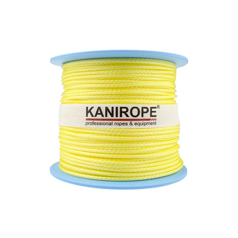 Kanirope® Dyneema Rope PRO 2.5 mm 100 m Yellow 12-Way