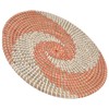 Wall Basket Natural Rattan Exquisite Rustic Decorative Hanging Woven Wall