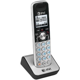AT&T TL88002 DECT 6.0 Accessory Handset for TL88102, Silver/Black