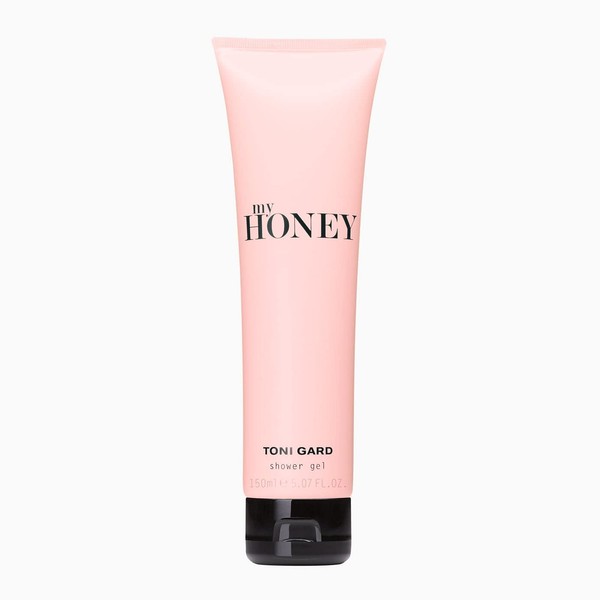 Toni Gard My Honey Shower Gel 150 ml - Pink, for Her Light Woods, Raspberry, Musk, Lotus Flower, Jasmine, Magnolia, Honeydew, Nectarine, Mirabelle, Floral, Fruity, Shower Gel for Her