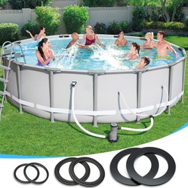 DIELOVEHUA Pack of 6 Pool O-Rings Replacement Part, Pool Rubber Sealing Rings Washers, Pools O-Oring, O Rubber Grommets Set for 10747, 25006, 25010, 28633, 28635, 28621