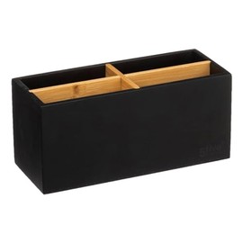 5five Naturéo Organiser with 4 Compartments Black