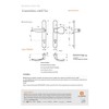 Bricard 788927 Handle Set on Emetal Plate and Stand for