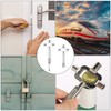 GFUEIGJ 2 pieces universal construction key, control cabinet key, door
