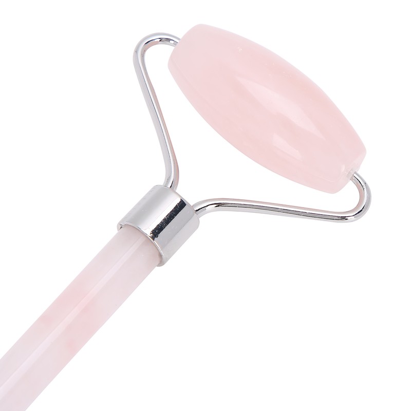 Rose Quartz Face Roller Massager Facial Lifting Tightening Roller Gua