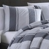 Riverbrook Home Vara Comforter Set, King, Gray/Blue, 3-Piece Set