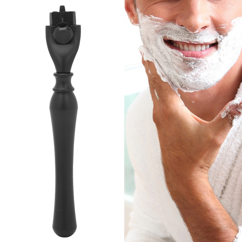 Manual Razor Shaver Handle Easy Grasping Hair Beard Shaving Blade