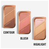 Rimmel Rimmel London Sculpting Highlighter Palette 3-tone, Coral Glow, 18.5