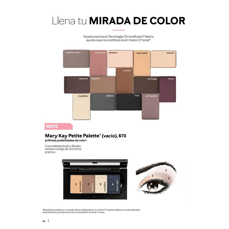 Sombra para Ojos Mary Kay Chromafusion Cinnabar (Mate)