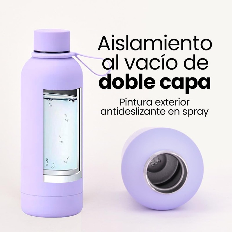 Azala® BOTTLES Stainless Steel Water Bottles, 500 ml, Thermal Sports