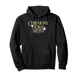 Ceremony Floral Artist Wedding Flowers Pullover Hoodie