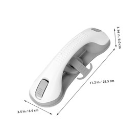 Beavorty 2pcs Non Skid Suction Cup Bathroom Grab Bar Strong Support Handle for Bathtub and Toilet Easy Installation with Hooks for Elderly and Disabled Use