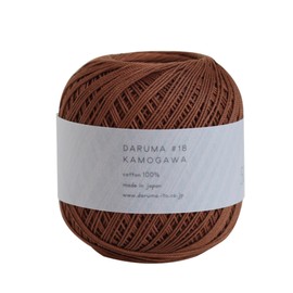 DARUMA Lace Yarn Kamogawa #18 1.7 oz (50 g), Approx. 68.9 ft (175 m), Col.106, 3 Ball Set 2052