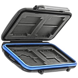 3 XD Memory Card Case Holder For 4 x CF Card, 3 x SD Card, 3 x Memory Stick Pro Duo, 2x Micro SD – JJC MC 5