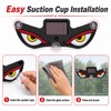 Solar Devil Eyes LED Car Window Light, Wireless No Drill