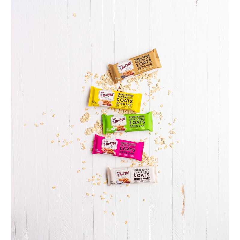 Bob's Red Mill 12pk Peanut Butter Banana & Oats Bar,