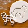 Set of 2 Leonberger Cookie Cutters (Design: Face and Silhouette),