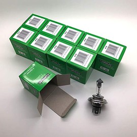 10 x Eurolec H4 472 Halogen Car Headlight Headlamp Bulb 12v 60/55w P43T - Trade Pack