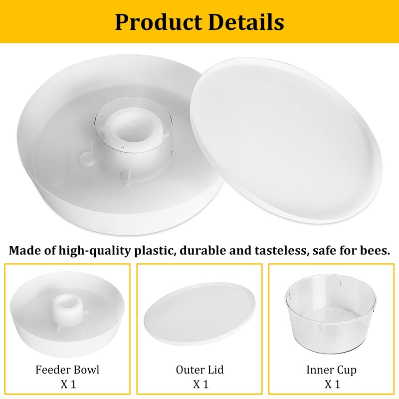 AOIT Rapid Bee Feeder for 8 or 10-Frame Bee Hives