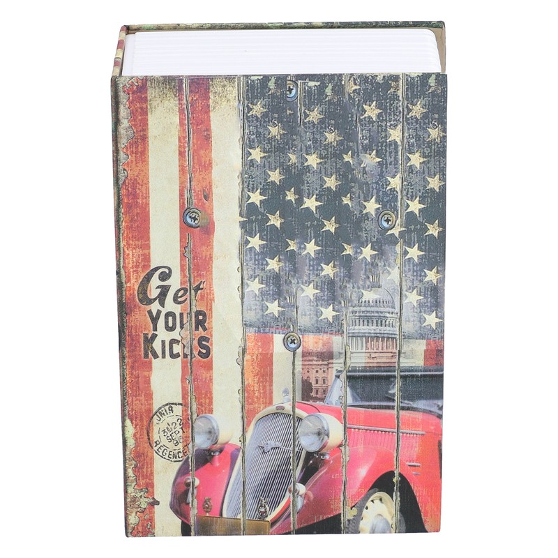 Mini Safe Lock Box Simulation Dictionary Money Box Originality Gift