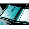 DELMON VARONE Tablet Writing Case with Zip Including Notepad DIN