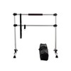 ZELUS Portable Ballet Barre for Home Gym | Freestanding Dance