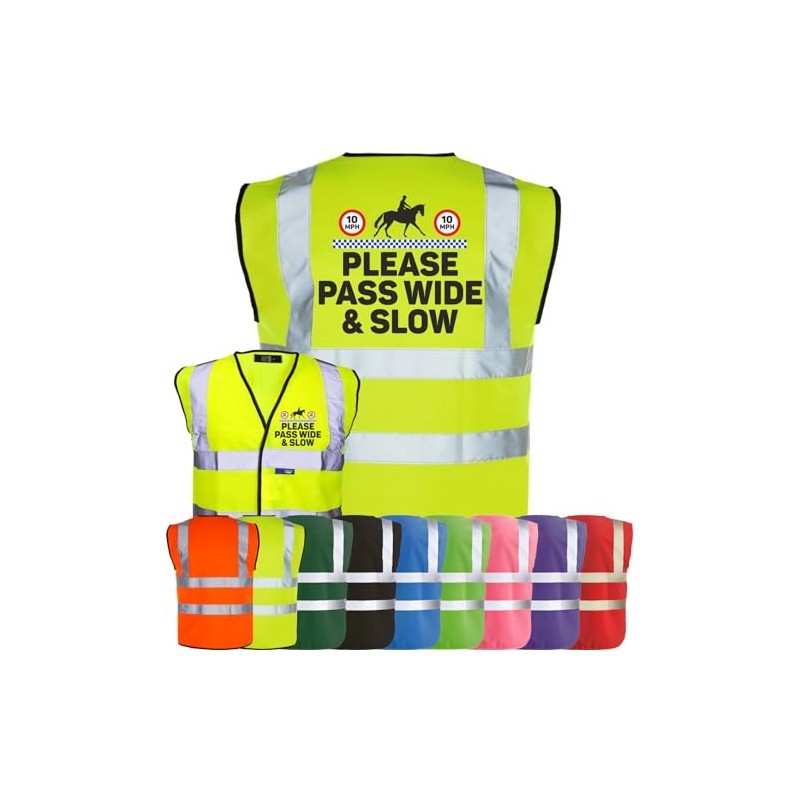 Corporate Togs Equine Safety Apparel - High Vis Vest, PLEASE