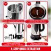 Happybuy 12-Cup Electric Coffee Percolator with Stainless Steel Construction, Heat-Resistant