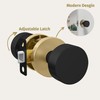 Mega Handles Buena Passage Door Knobs - 1 Pack Reversible