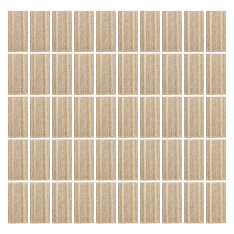 50Pcs Beech Wood Domino Tenon Stopper for Crafting Woodworking Furniture