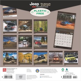 BrownTrout, Jeep 2025 Wall Calendar