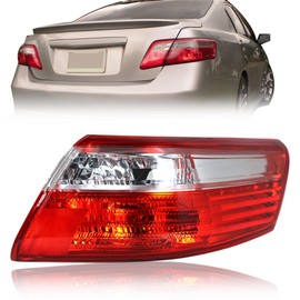 Thomletha RH Right Passenger Side Outer Tail Light Replacement for Toyota Camry 2007-2009 Tail Lamp 8155006240 8155133340