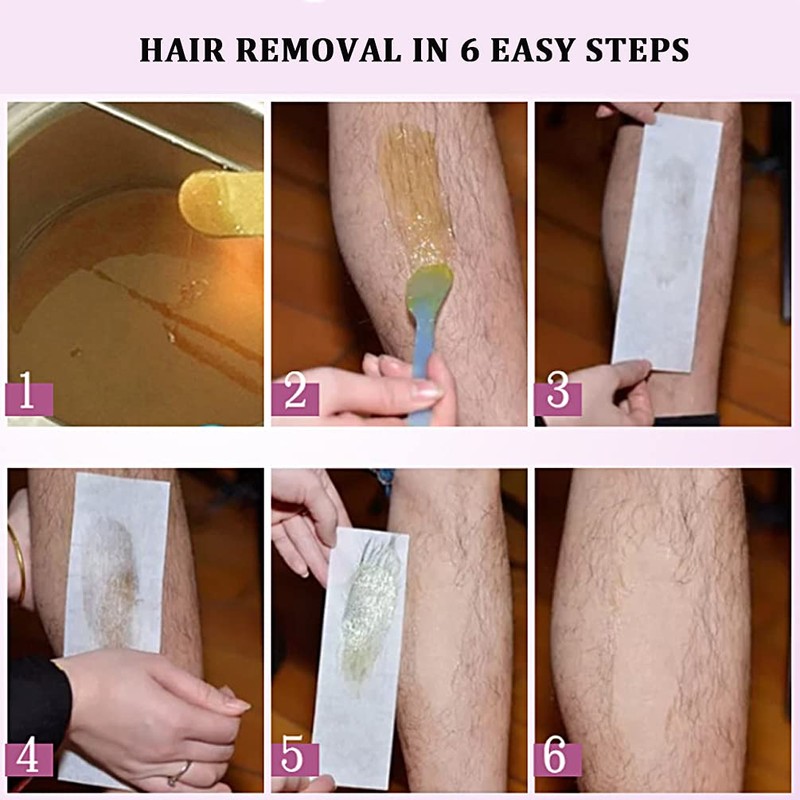 Disposable Hair Removal Paper 20x7cm Hair Removal Depilation Waxing Depilation