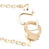 Spinningdaisy Gold Plated Handcuff Bracelet