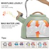 Tea Kettle, Vegoran 100 OZ / 3 Liter Whistling Tea