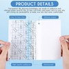 YeahBoom 50PCS Wasserdicht Transparent Bandage,16cm*19cm Wasserdichtes Pflaster,Selbstklebender Verband Tattoo,Wasserdichte Pflaster