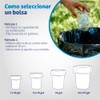 DIKEN Bolsas de Basura Biodegradables Grande | 101x120cm | Color