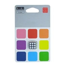 Mini Speed Puzzle Children Adult Funny Portable 1cm Miniature Speed Puzzle Educational Toy Collection Black