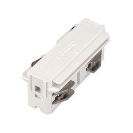 SLV EUTRAC Electric Longitudinal Connector, Traffic White, White