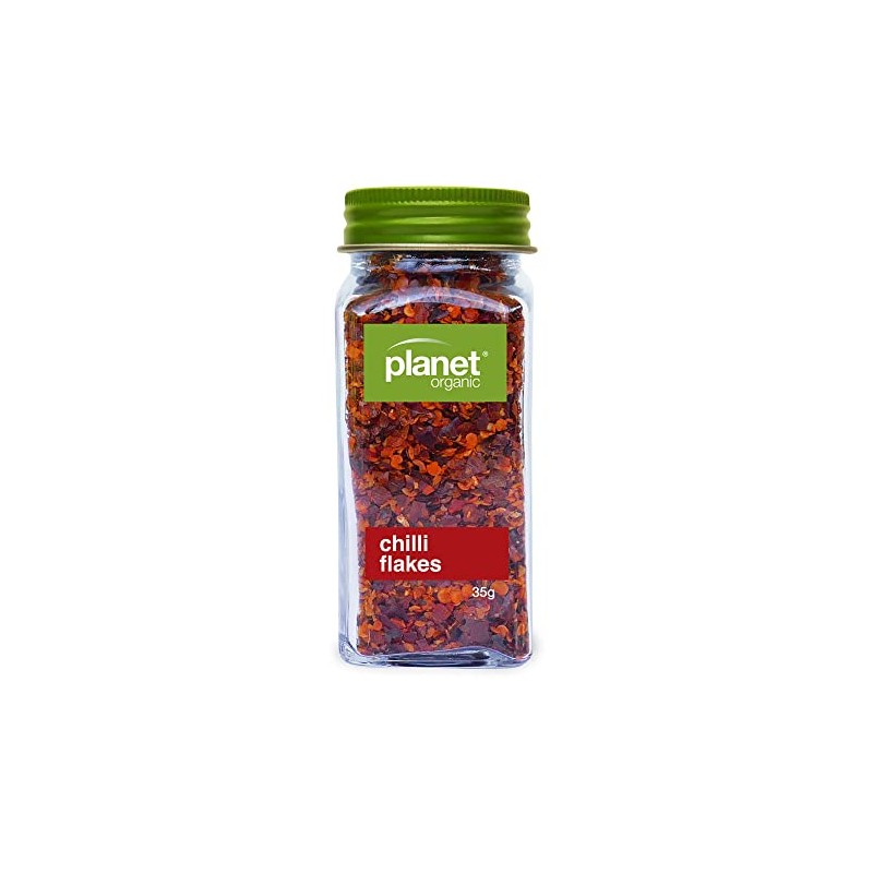 Planet Organic Chilli Flakes 35g