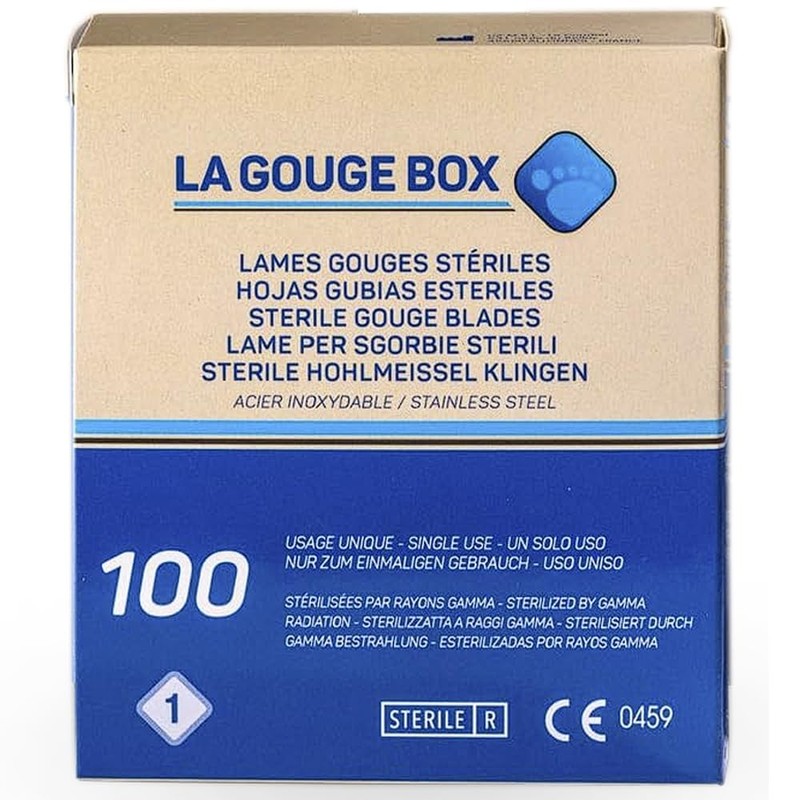 May Set of 100 Gouge Blades Fig. 10 for Podiatry