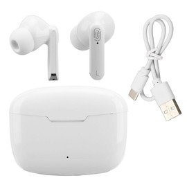 Y113 Bluetooth earbuds support 114 languages, real-time high accuracy, suitable for calls, music, games - Color: 1pcs White