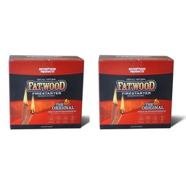Better Wood Products Fatwood Firestarter Box, 5-Pounds (2 PACK)