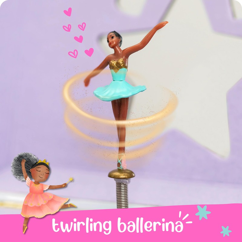Ballerina Jewellery Box - Ballerina Gifts for Girls Age 4-6-
