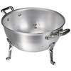 Pentole Agnelli Family Cooking Aluminium Tripodal Pasta Colander With 2