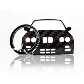 BlackStuff Carbon Fibre Keyring Compatible with M3 E30 BS-146