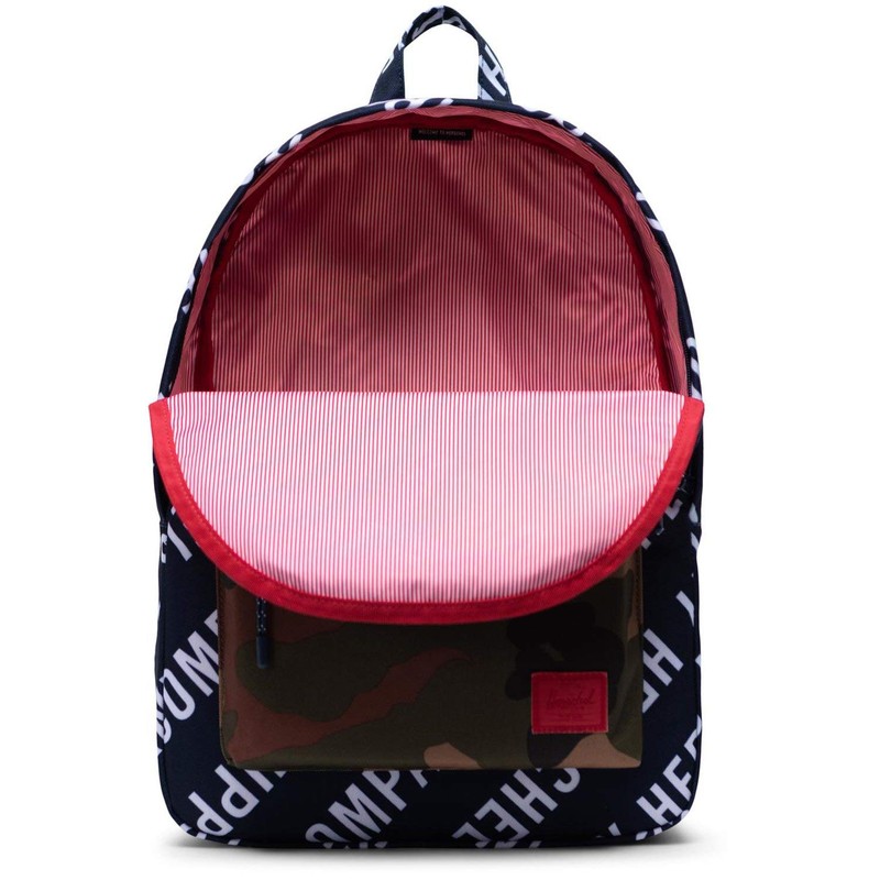 Herschel Classic Unisex-Adult Backpack, Roll Call Peacoat/Woodland Camo, 40 cm,