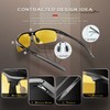 ATTCL Men's Night Driving Glasses: Night Time Driving Glasses for