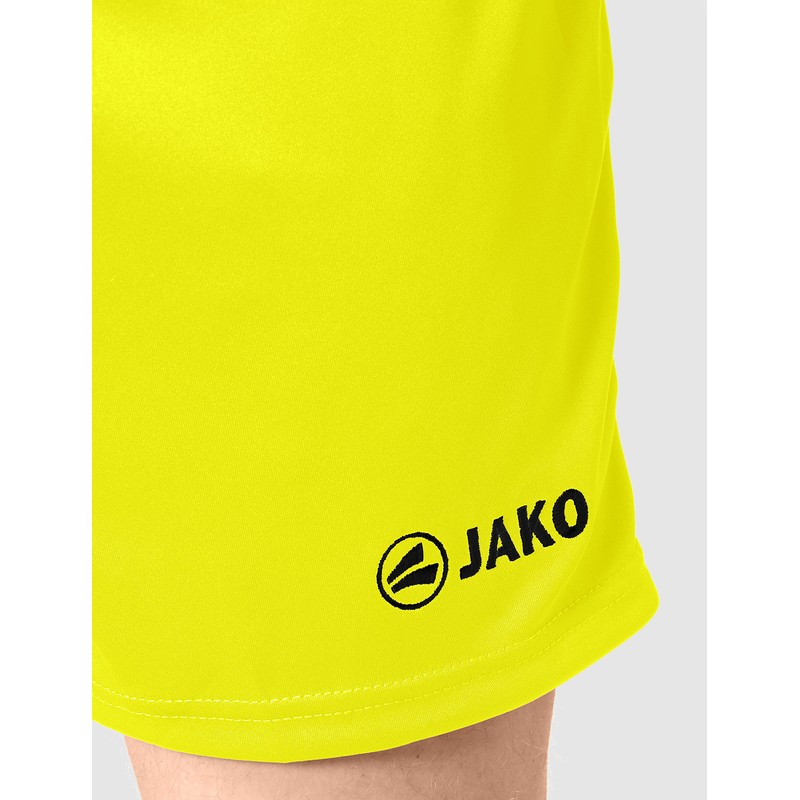Jako Manchester Unisex Shorts, yellow, 1